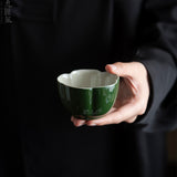 Emerald Tasting Cup Single Cup Master Cup Shaped Plum Blossom Cup