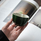 Emerald Tasting Cup Single Cup Master Cup Shaped Plum Blossom Cup