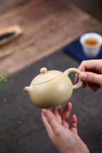 Xishi Benshan Green Clay Yixing Zisha Pot