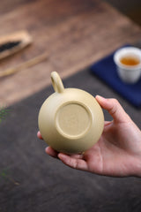 Wendan Benshan Green Clay Yixing Zisha Pot