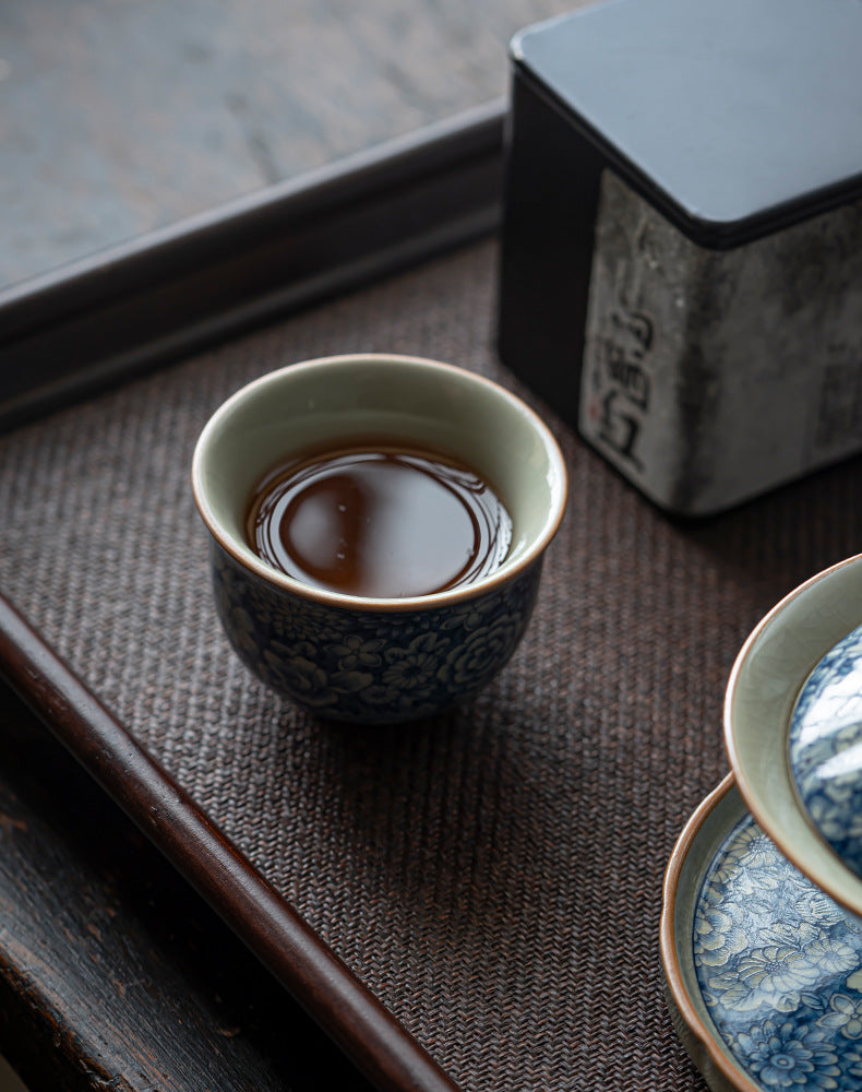 Qinghua Tea Cup Vintage Single