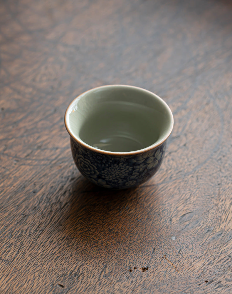 Qinghua Tea Cup Vintage Single