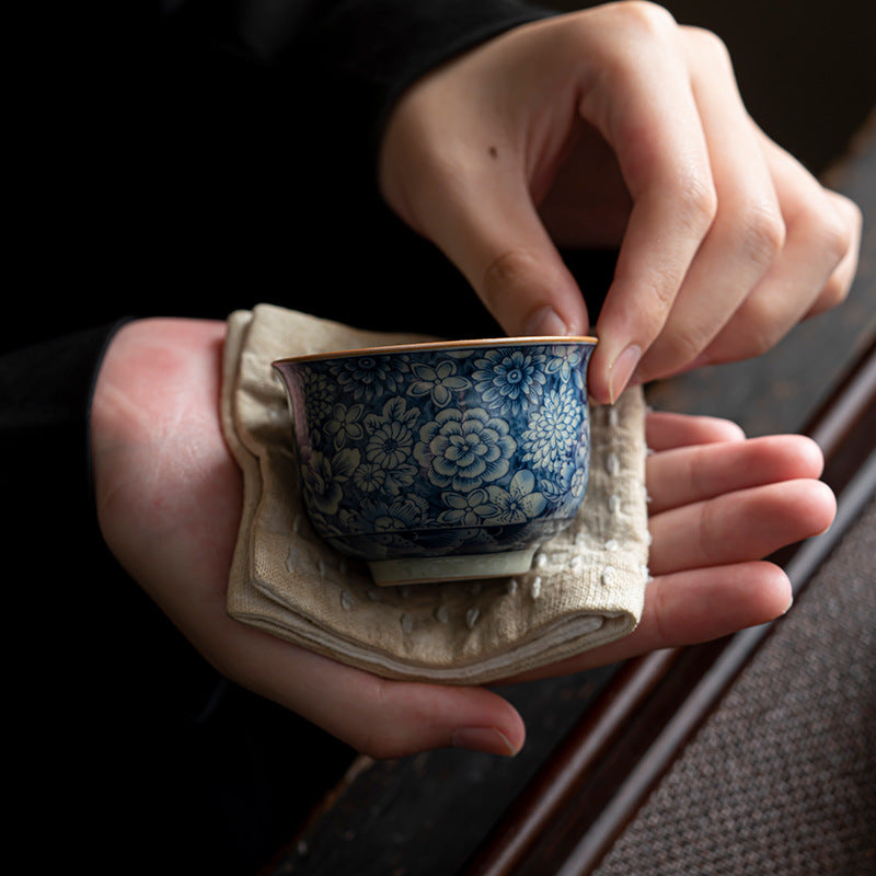 Qinghua Tea Cup Vintage Single