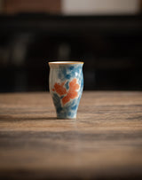 Hand-painted antique ink teacup for home use