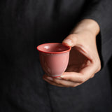 Red Hearth Snow Cup Celadon Red Tire Pink Green Red Ladies' Tea Cups