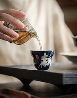 Hand-painted Gourd Cup Cheerful Tea Cup