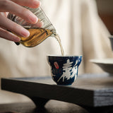 Hand-painted Gourd Cup Cheerful Tea Cup