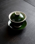 Emerald Three Choices Covered Bowl Vintage Large Tea Brewer