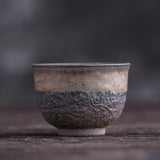 Japanese style stoneware tea cup Handmade vintage ceramic tea cup