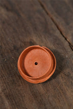 Yixing handmade purple clay pot wholesale bionic device downhill mud pumpkin 200ml