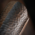 Ancient ancient hammer pattern rough pottery tea wash large ceramic cup