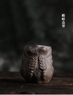 Guzaoyao justice cup handmade retro Japanese style stoneware cup