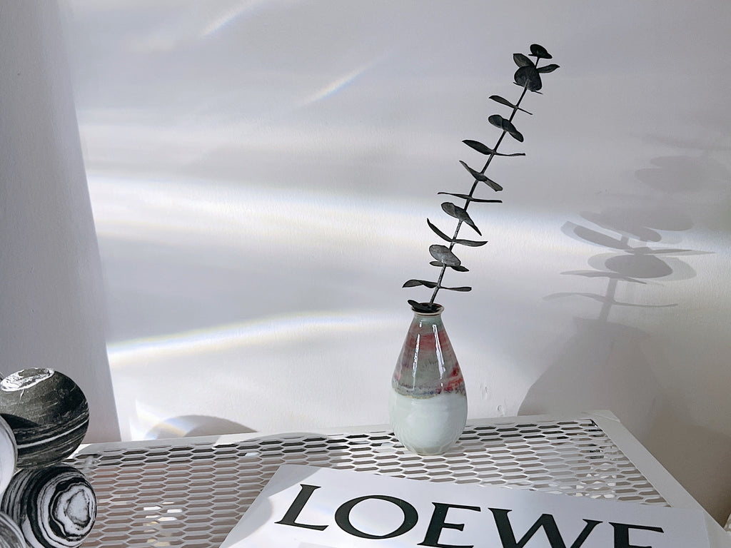 Oval Handmade Ceramic Vase