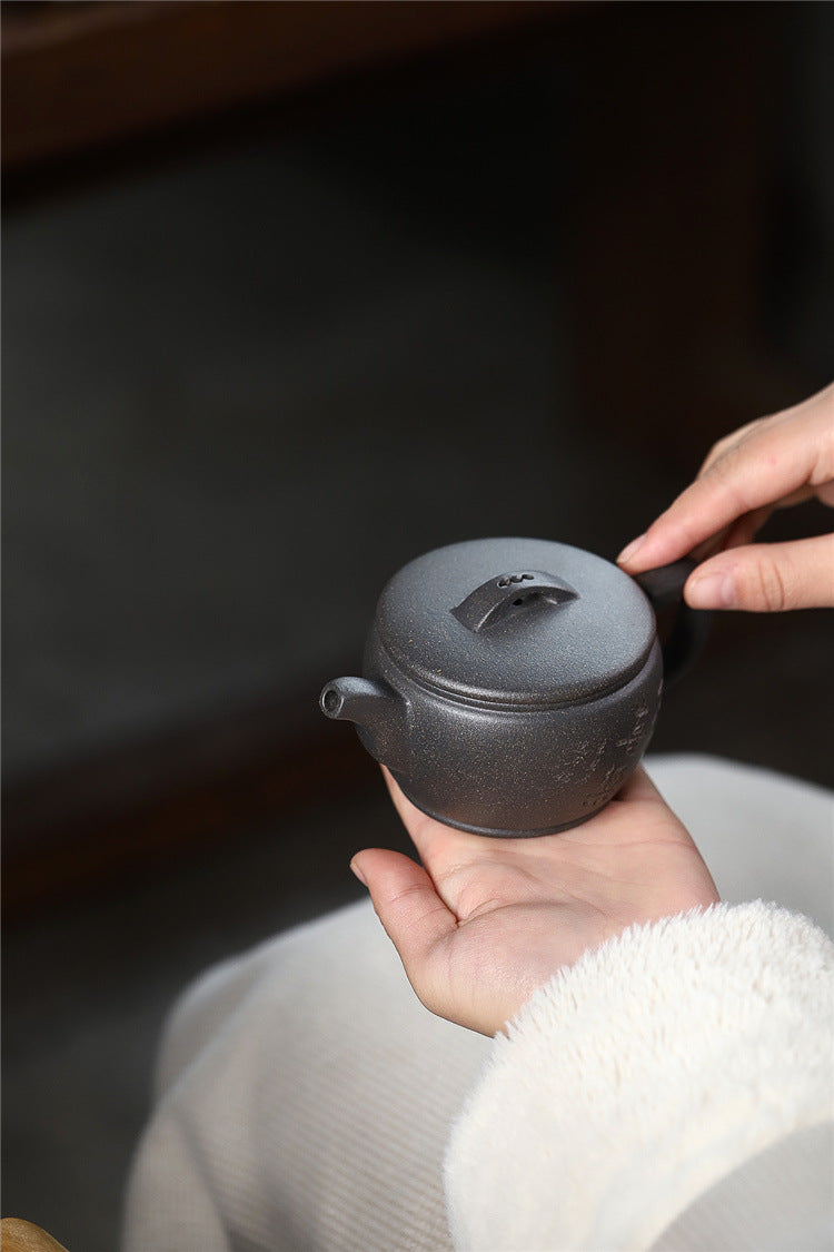 Yixing Zisha Pot High Temperature Old Duan Nihan Tile 160ml