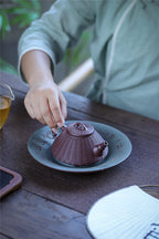 Yixing Zisha Pot Zimu Bamboo Stone Scoop 240ml