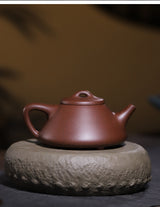 Yixing purple clay pot batch handmade teapot king Ge Rongzi smelting stone scoop