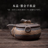 Guzaoyao Sancai Gaiwan Japanese-style jumping knife teapot and teacup