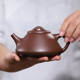 Yixing purple clay pot batch handmade teapot king Ge Rongzi smelting stone scoop