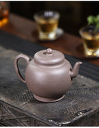 Mineral green ash mud pure hand lettering new Chinese tea set 300ml