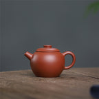 Yixing purple sand pot raw ore raw sand old vermilion mud thin tire giant wheel 110ml