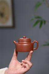 Yixing Handmade Zisha Pot Down Slope Mud De Bell 120ml