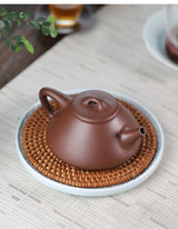 Yixing purple clay pot batch handmade teapot king Ge Rongzi smelting stone scoop