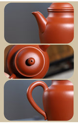 Yixing Zisha Kettle Tan Zhen Zhu Niqiu Kettle Kung Fu Tea Set 150ml